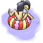 Child Swimming