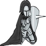 Knight with Spiked Shield