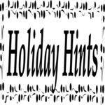Holiday Hints 1