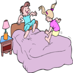 Jumping on Bed 1