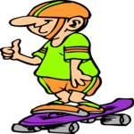 Skateboarding 55