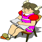 Girl Reading 3