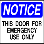 Emergency Door