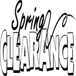 Spring Clearance 1