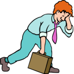 Businessman - Exhausted 1