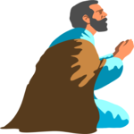 Man in Prayer