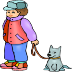 Boy & Dog 7