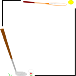 Golf & Tennis - Border