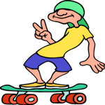 Skateboarding 20