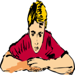Boy Concentrating
