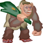 Troll with Club