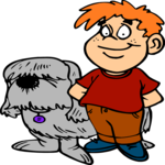 Boy & Dog 1