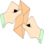 Envelope & Hands