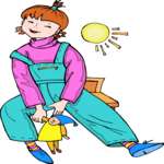 Girl with Doll 16