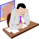 Man at Desk 08