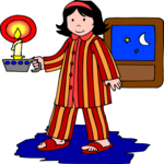Girl with Candle