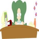 Executive at Desk