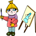 Child Painting 3