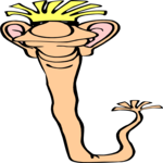 Worm with Face