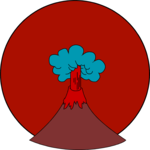 Volcano Erupting