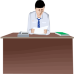 Businessman Reading 4
