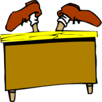 Man in Desk 2
