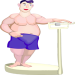 Man on Scale