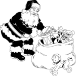 Santa & Sack 14
