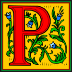 Decorative P
