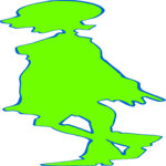 Squiggle Woman Talking