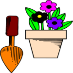 Flowers & Trowel