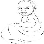 Baby with Towel