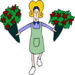 Girl with Flowers 12