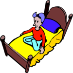 Boy on Bed 2