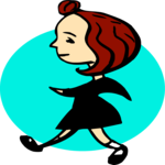 Girl Walking 2