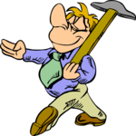 Businessman Marching