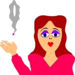 Smoking Woman