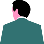 Man with Back Turned