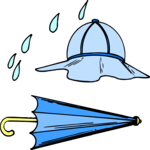 Rain Hat & Umbrella