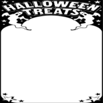 Halloween Treats Frame