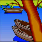 Boats on River