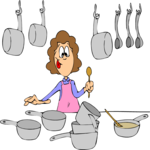 Woman in Kitchen 1