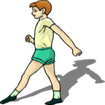 Boy Walking 6