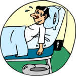 Reaching for Bedpan