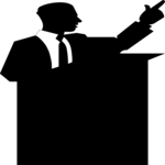 Man at Podium 3