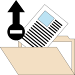 Folder with Negative Paper