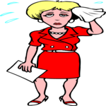 Sweating Woman 2