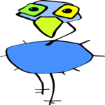 Wirey Bird Front