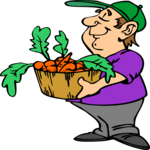 Man with Carrots