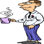 Man with Coffee